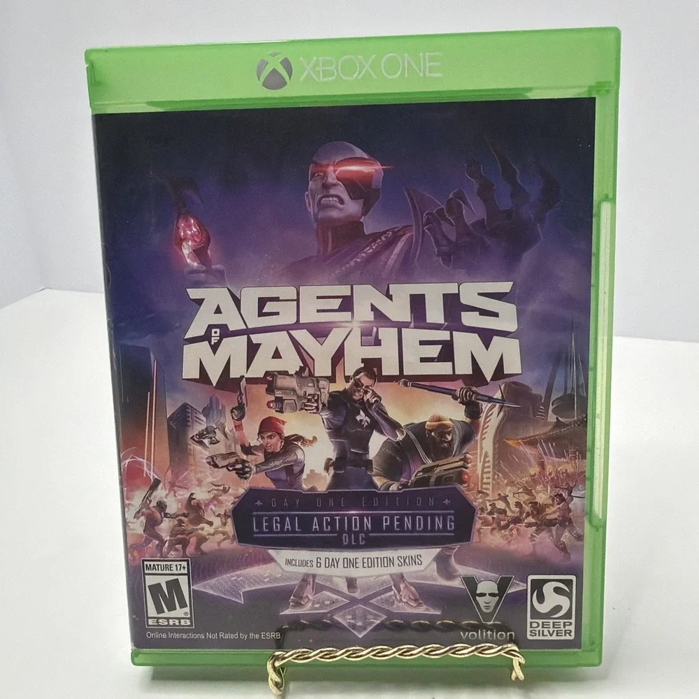 Agents of Mayhem (Microsoft Xbox One, 2017) PREOWNED
